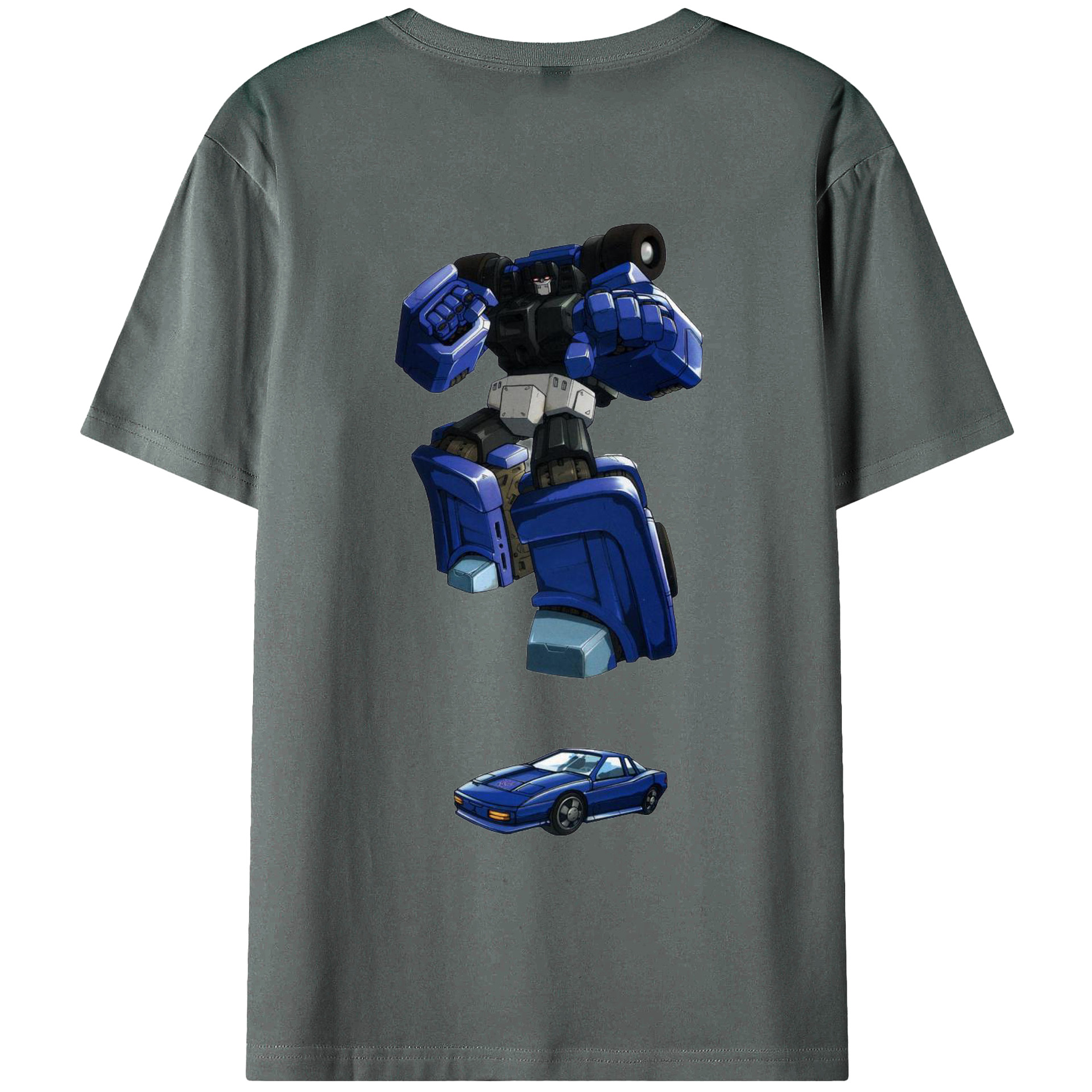 （画像用）  綿100％ メンズ半袖Tシャツ（バックプリント） 通気性